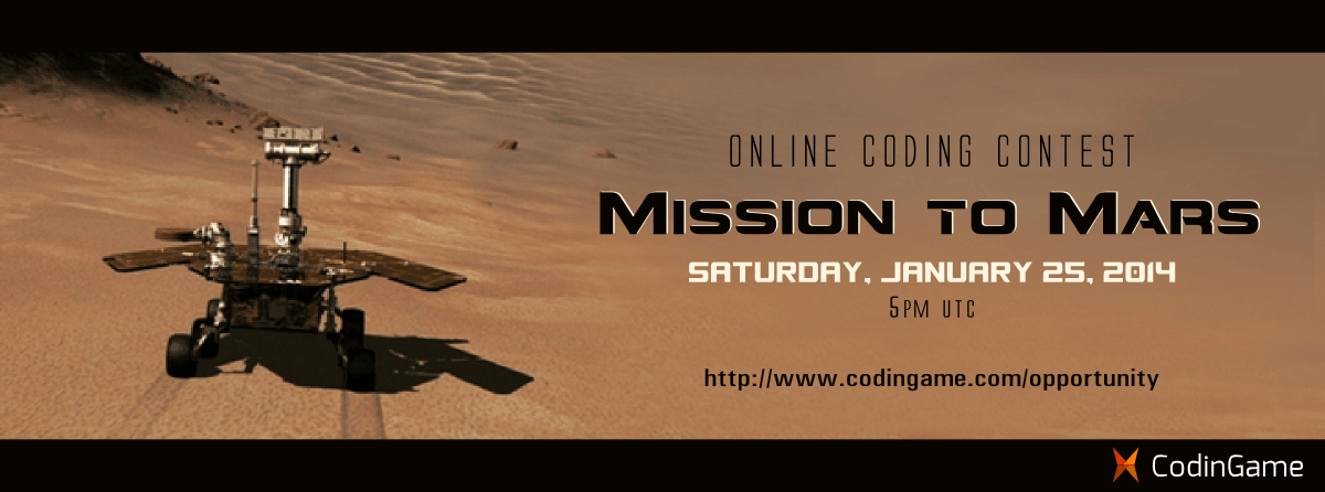 Mission to Mars Coding Challenge teaser