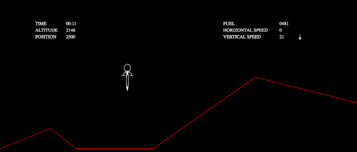 Mars Lander coding puzzle