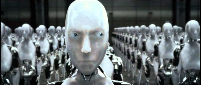 Artificial Intelligence in I Robot movie