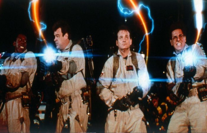 Hunting ghosts with the ghostbusters