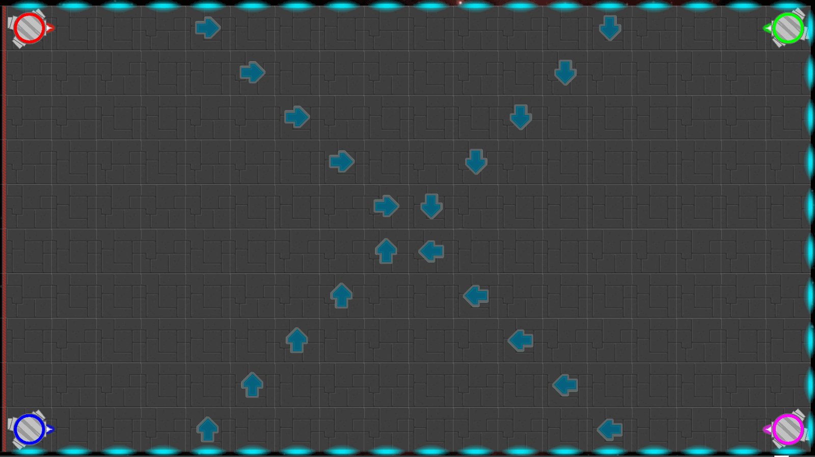 A*Craft board with no space tile