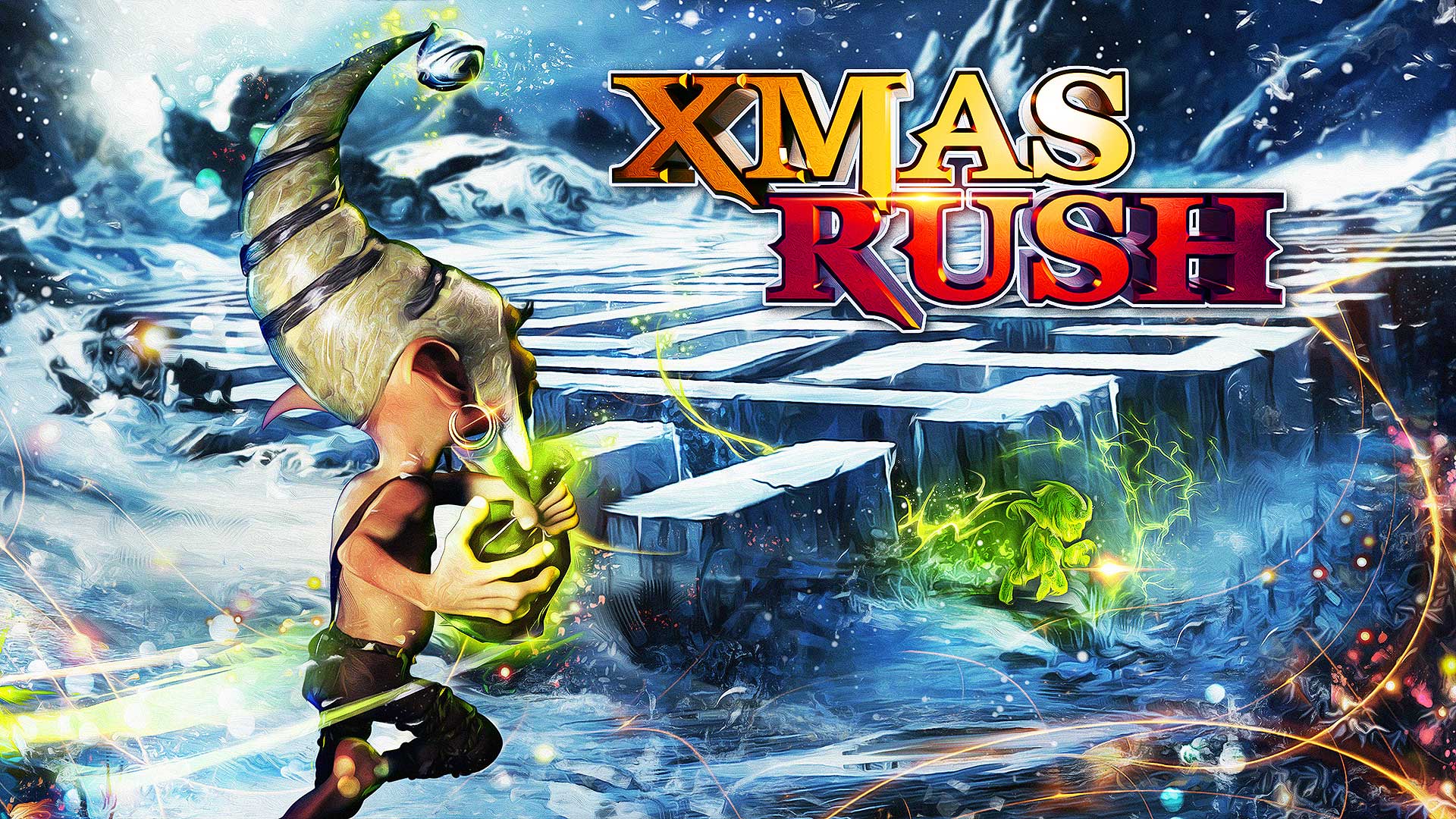 Xmas Rush coding contest artwork