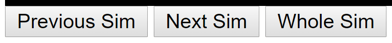 buttons "previous sim", "next sim", "whole sim"