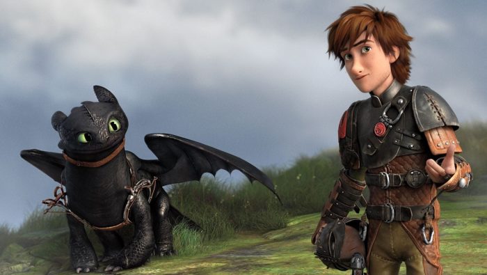 How to train your dragon movie cover