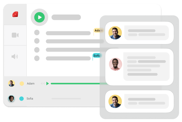 CoderPad Interview vous permet de lire chaque frappe pour faciliter la révision et la collaboration avec vos collègues.